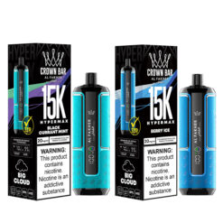 Al Fakher Crown Bar 15k Hypermax 15000 Puffs Refiil Disposable Vape